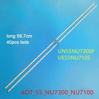 ราคา สำหรับ Samsung UA55NU7100K ริ้วสายไฟ UA55NU7090K AOT 55 NU7300 NU7100 Backlight UA55NU7090K UA55NU7100 UE55NU7102 UE55NU7172U UE55NU7305K UE55NU7400S UE55NU7502แถบแสง UE55RU7305 (24000300121)
