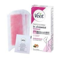 ราคา Veet วีท ครีมกำจัดขน แผ่นแว็กซ์ Hair removal cream Wax strips 25 กรัม 50กรัม (23565531257)