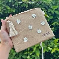 ราคา กระเป๋าสะพายข้าง ผ้าทอ กระเป๋าผ้า รุ่นแซนด์วิช 2 ช่องประกบ ผ้าทอลาย กระเป๋าสะพายข้าง กระเป๋าผ้า จุของได้เยอะ เลือกลายตามสไตล์ที่ชอบ (17114683215)