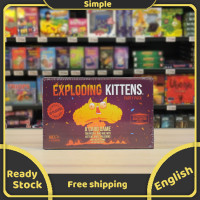 ราคา Exploding Kittens Party Pack Board Game Card Game drinking get together Party Card Board Game (24978846988)