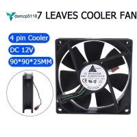 ราคา 90 90 25มม DC 12V 0 60A 4 Pin ซีพียูคอมพิวเตอร์พัดลมระบายความร้อน (7031740783)