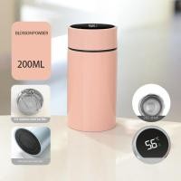 ราคา RuiMing 200ml Mini Thermos Cup Temperature Display Thermos Bottle Portable Water Cup Multi color Water Cup (24612487866)