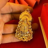 ราคา จี้เจ้าแม่กวนอิมชุบทองรุ่นทองผู้ชายผู้หญิงขนาดใหญ่ขนาดเล็กแขวนจี้เงินชุบพระโพธิสัตว์เจ้าแม่กวนอิม Pend (24469021719)