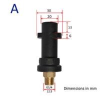 ราคา SATELLITE แรงดันสูงมาก ฟิตติ้งสำหรับ Karcher โฟมหิมะ เครื่องกำเนิดโฟม เครื่องฉีดน้ำแรงดัน ตัวเชื่อมต่ออย่างรวดเร็ว อะแดปเตอร์เกลียวนอก หัวฉีดพ่น (22662336523)