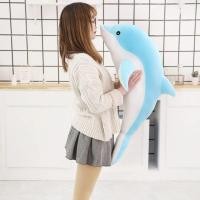 ราคา FULLNI ไส้ผ้าฝ้าย PP ตุ๊กตาผ้าปลาโลมา นุ่มนุ่มๆ สีฟ้าสีชมพูสีเทา โลมายัดไส้ ของตกแต่งบ้าน 30 50ซม ค่ะ หมอนปลาโลมา (23991347480)