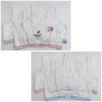 ราคา เสื้อซับในครึ่งตัวเด็กผู้หญิงแบบสวม และ ตะขอหลัง ผ้าcotton ยกแพ็คมี 3 ตัว สินค้าพร้อมส่งจ้า (21480358086)