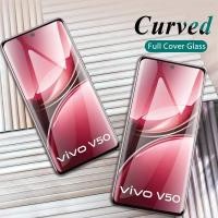 ราคา 1 2สำหรับ Vivo V50แก้ว5G 2ชิ้นฟิล์มกระจกนิรภัย Vovi V50 V 50 V VivoV50 2025 6 77นิ้ว9D ทั่วโลกฟิล์มครอบป้องกันหน้าจอ (24385565175)