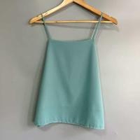 ราคา เสื้อสายเดี่ยว คอเหลี่ยม ชีฟองเนื้อทราย สีพื้น มีหลายสี ไซส์พิเศษ ทักแชทจ้า (23914421761)