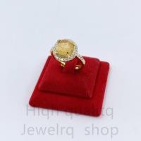 ราคา แหวนไหมทอง เพชรล้อม งานทองไมครอน ขนาดฟรีไซส์ มีให้เลือก 4แบบนะคะ (21778147928)