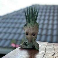 ราคา กระถางต้นไม้ พร้อมส่งในไทย 5 แบบ กระถางกรูท Groot pot flower (20891130820)