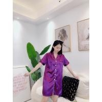 ราคา Q60037 ชุดนอนผ้าซาตินกระโปรงแขนสั้นสีพื้น ผู้หญิง Clothing ชุดนอนซาติน ชุด นอน เกาหลี ชุด นอน Women Dresses เดรส เสื้อ (23787373714)