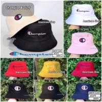 ราคา หมวก Champion Bucket หมวกบัคเก็ต ใส่ได้ 2 ด้าน หมวกชาวประมง รูปถ่ายจากสินค้าจริง (16219585105)