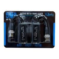 ราคา Qoolis บาลัน 5MP Qoolis Balun บาลันสำหรับกล้องวงจรปิด 5MP AHD CVI TVI CVBS 300m Single channel Balun for CCTV (24714357382)