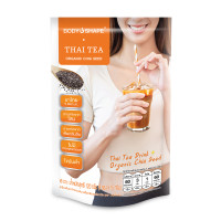 ราคา Body Shape Thai Tea Organic Chia Seed บอดี้เชพ ชาไทยผสมเมล็ดเจีย 1 ถุง 8 ซอง (24551689242)