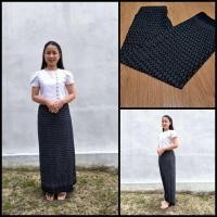 ราคา กระโปรงผ้าถุงเย็บสำเร็จลายไทย (22784534362)