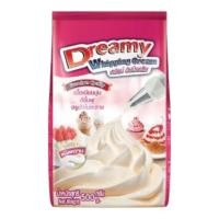 ราคา Dreammy ผงวิปปิ้งครีม ชนิดจืด หวาน ขนาด 500G ผงครีมชีส ขนาด 400G (24790312814)