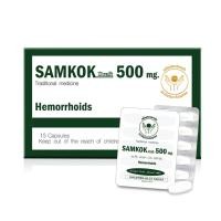 ราคา SAMKOK draft 500 mg สามก๊ก ดราฟท์ ริดสีดวงทวาร แก้อาการท้องผูก ระบายอ่อนๆ (24608270867)