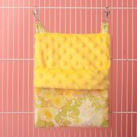 ราคา ที่นอนแขวนชูก้า สัตว์เล็ก กระรอก Small Pet ผ้าขน ผ้าลาย เปลชูก้าไกลเดอร์ (24461953639)