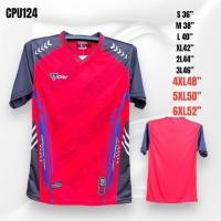 ราคา CPU124 เสื้อกีฬาคนอ้วน เสื้อทีม เสื้อออกกำลังกาย Big Size 3XL 6XL (20203197347)