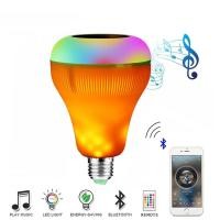 ราคา หลอดไฟลำโพงบูลทูธ โคมไฟ LED Bluetooth Music bulb Speaker เปลี่ยนได้หลากสี มาพร้อมรีโมท และขั้วเกลียว E27 (5968544293)