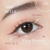 ราคา คอนแทคเลนส์ Kitty Kawaii Mini Kelly GrayBrown ค่าสายตา 0 00 ถึง 10 00 (7901433121)