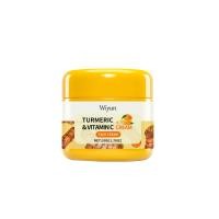 ราคา สต๊อกพร้อม ครีมขมิ้นไพรสดครีมบำรุงผิวหน้าขมิ้นชันวิตามินซี ครีมขมิ้นลดสิวบำรุงผิวขาว ครีมขมิ้นไวท์เทนนิ่ง ไนท์ครีม ปรับผิวให้กระจ่างใส ลดรอยเหลือง ลดเลือนริ้วรอย Turmeric Cream (24988992615)