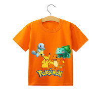 ราคา เสื้อยืดเสื้อยืดลายปิกาจูเด็กแขนสั้นเด็กผู้ชายฤดูร้อน (22449514428)