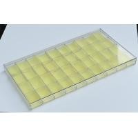 ราคา กล่องใส่พระพลาสติกกล่องใส่วัสถุมงคล กลกล่องเก็บพระมีฟองนำ้คละสี4สีจำนวนช่อง 40 ช่องใหญ่ (19199277047)