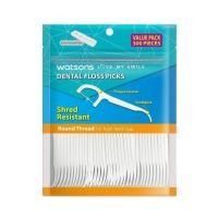 ราคา Watsons วัตสัน ก้านขัดฟัน ไหมขัดฟัน เส้นกลม และแบน ชนิดด้าม Watson ไหม ไหม ขัด ฟันของแท้ 100 (22636492101)