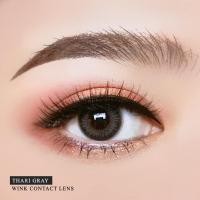 ราคา คอนแทคเลนส์ Wink Lens Thari GrayBrown สายตาปกติ สายตาสั้น (6710532076)