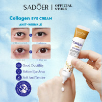 ราคา SADOER Collagen Anti Wrinkle Eye Cream 20gr ครีมบำรุงรอบดวงตา ฟื้นฟูความชุ่มชื้น ลดเลือนริ้วรอย (24624353980)