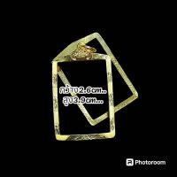 ราคา กรอบทรงสี่เหลี่ยม สมเด็จ ขนาดหน้าจอกว้าง 2 6 สูง 3 8 ซม ใส่ได้ทั้งงานพระผงและพระเหรียญ (24326530680)