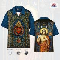 ราคา ของแท้ warpstreetเสื้อฮาวายSacred Light (24878303817)