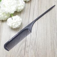 ราคา TONI GUY หวีหางแหลม สำหรับรวบผมตึงหรือแสกผม รุ่น Carbon Antistatic Comb 0712 VV13 เหมาะสำหรับช่างตัดผมมืออาชีพ สีดำ (423276038)