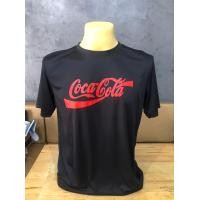 ราคา A020 เสื้อยืดคอกลม สกรีนลาย Coca Cola เนื้อผ้าไมโคร POLYESTER 100 (21206941073)