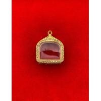 ราคา กรอบพระ กรอบชุบทองล้อมเพชร ใส่สิงห์ ขนาดหน้าจอกระจก สูง 2 7 x กว้าง 3 2 cm แถมฟรีห่วงกับยางรอง (24016875976)