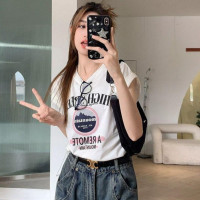 ราคา เสื้อครอปสาวอวบน่ารักๆ oversize เสื้อผ้าคนอ้วนไซส์ใหญ่ 90โลสวยๆ ส่ได้จ้า แฟชั่น สไตล์เกาหลี เสื้อยืดสวยๆผู้หญิงกําลังฮิต (22207909240)