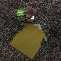 ราคา No1Th เสื้อไหมพรมคอเต่า เสื้อครอบแขนกุดแต่งร่องขอบ (18270620028)