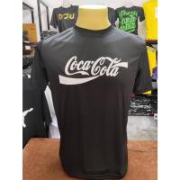ราคา A020 เสื้อยืดคอกลม สกรีนลาย Coca Cola เนื้อผ้าไมโคร POLYESTER 100 (21552266022)