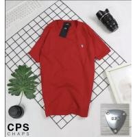 ราคา CPS CHAPS เสื้อยืดซีพีเอสแช้ป แขนสั้น คอกลม Cotton100 (13067526744)