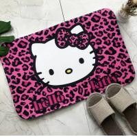 ราคา พรมเช็ดเท้าคิตตี้ นุ่มๆขนาด 40x60 cm ซับน้ำได้ดี ซักทำความสะอาดได้ มีแผ่นรองกันลื่น ขนาดมาตราฐาน ทรงสี่เหลี่ยมผืนผ้า สีสวยชัดเจนตามปก (6107048469)