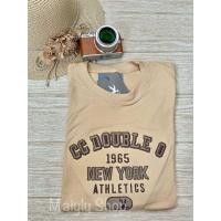 ราคา เสื้อยืด CC OO NEW YORK 1965 ใส่ได้ทั้ง ช ญ (22275400482)