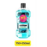 ราคา ลิสเตอรีน น้ำยาบ้วนปาก คูลมินต์ 750 มล 250 มล (24717756014)
