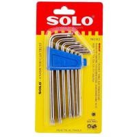 ราคา SOLO ประแจหกเหลี่ยมโซโล หัวดาวหรือหัวท็อค หัวแฉก no 912 ของแท้100 (22493300638)