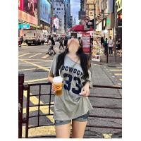 ราคา เสื้อยืดปาดไหล่พร้อมส่ง โอเวอร์ไซส์ขนาดใหญ่ส่งจากกทม ปาดไหล่ข้างเดียว Y223 (24661353340)