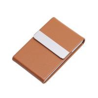 ราคา เคสใส่บัตรหนัง PU สำหรับสูบบุหรี่แบบแฟชั่นกล่องบุหรี่อัลโลหะกล่องเก็บยาสูบสูบบุหรี่ (20447542980)