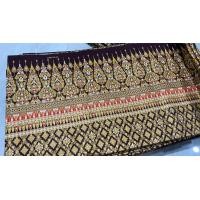 ราคา การันตีงานไทย ผ้าพิมพ์ทอง ไม่เย็บ ผ้าถุงพิมพ์ทอง 1ชิ้น 2เมตร ผ้าฝ้าย 100 ผ้าถุงบาติก ผ้าถุงอย่างดี คอตตอน100 (24803422999)