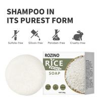 ราคา Rice Shampoo Soap Bar Repair Damaged Hair Care 60g C0i9 (24264074174)