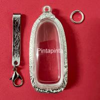 ราคา แถมแหนบ ตลับเงิน ตลับพระ กรอบพระ ใส่พระลีลา พระร่วง พระกรุ (16004307434)