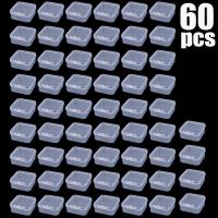 ราคา 60ชิ้น กล่องเก็บเครื่องประดับใสขนาดเล็ก กล่องจัดระเบียบเครื่องประดับพลาสติกขนาดเล็ก ภาชนะใส่เครื่องประดับสี่เหลี่ยมใสสำหรับสร้อยคอ ต่างหู แหวน กล่องเก็บเครื่องประดับพกพาสำหรับการเดินทาง (23901945581)